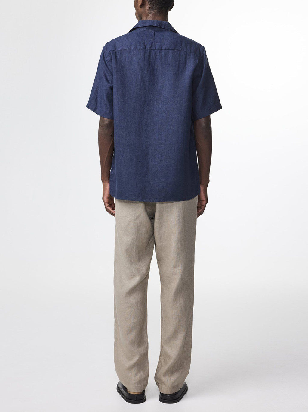 Mens Navy Blue Julio Modal Shirt