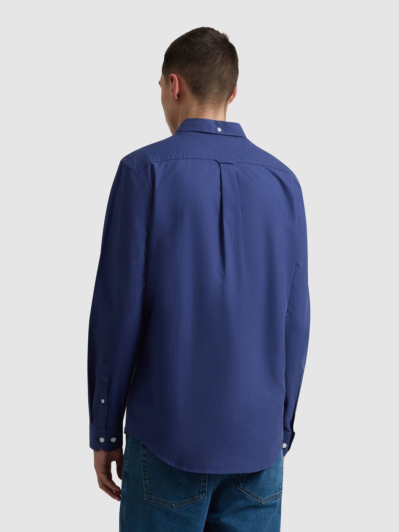 Mens Sigil Blue Brewer Long Sleeve Shirt