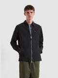 Mens Black Fintoni Zip Overshirt