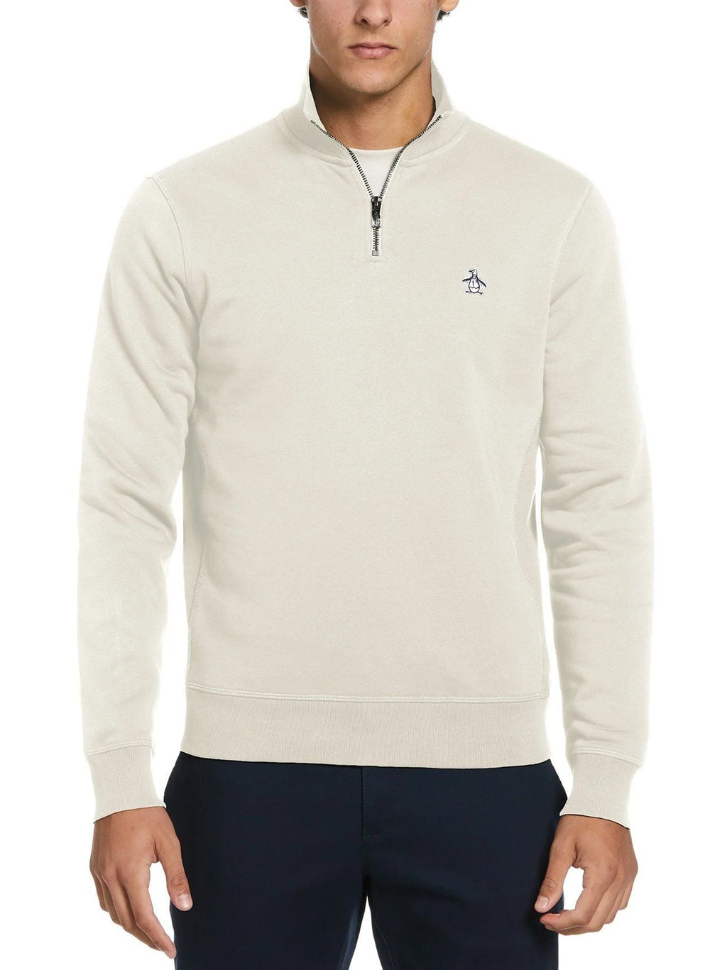 Mens Birch Fleece Quarter Zip Sweatshirt