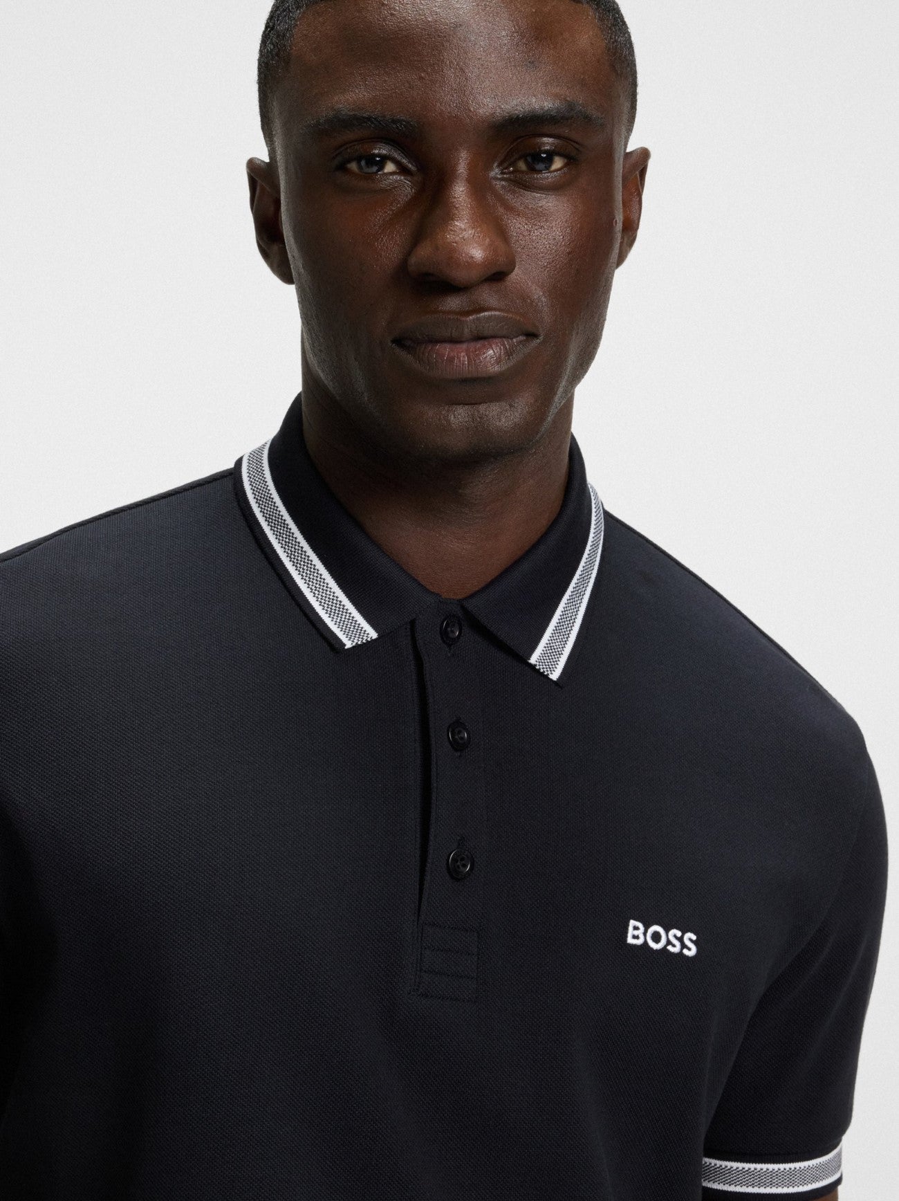 Mens Dark Navy Paddy Polo Shirt