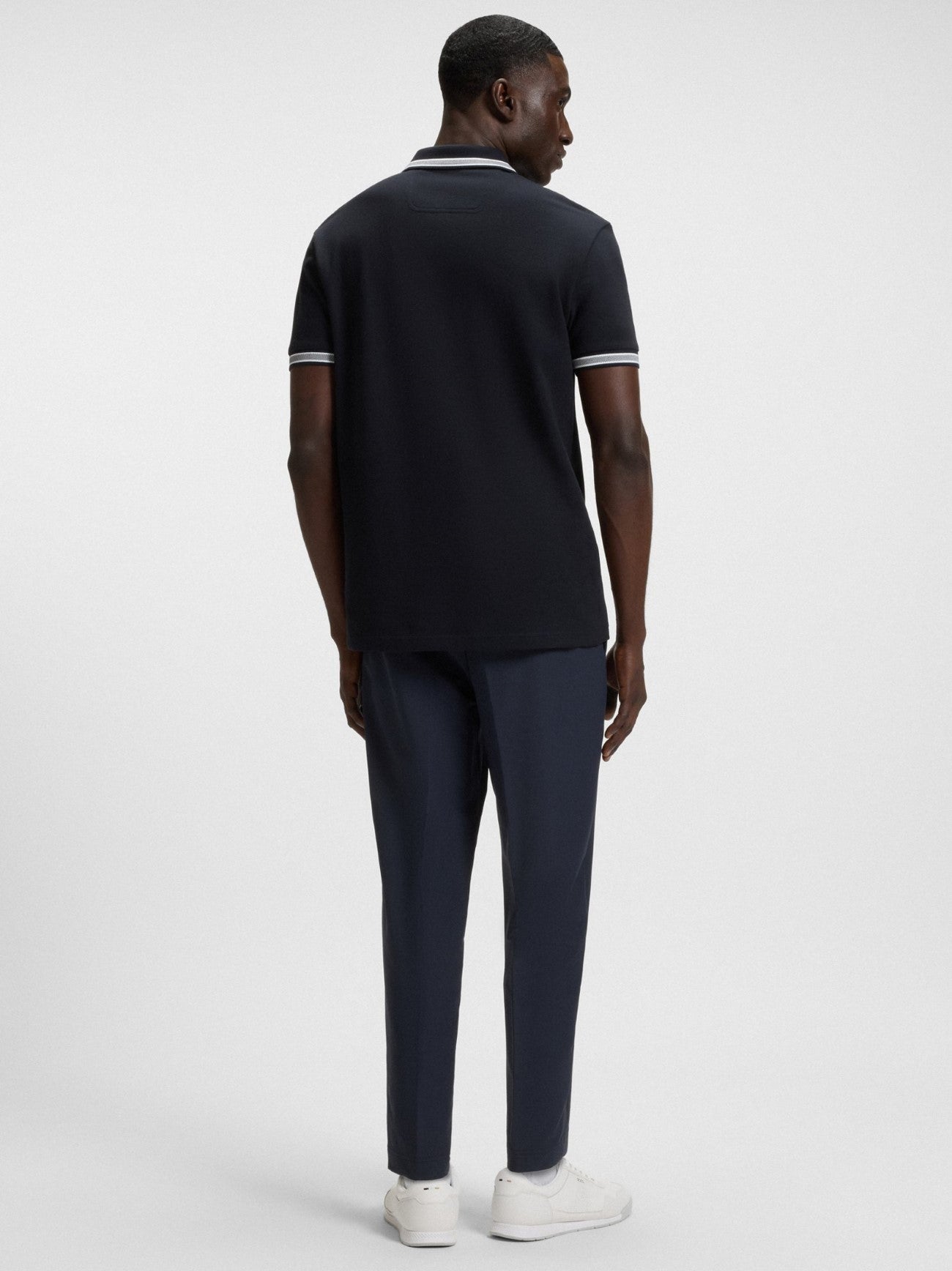 Mens Dark Navy Paddy Polo Shirt
