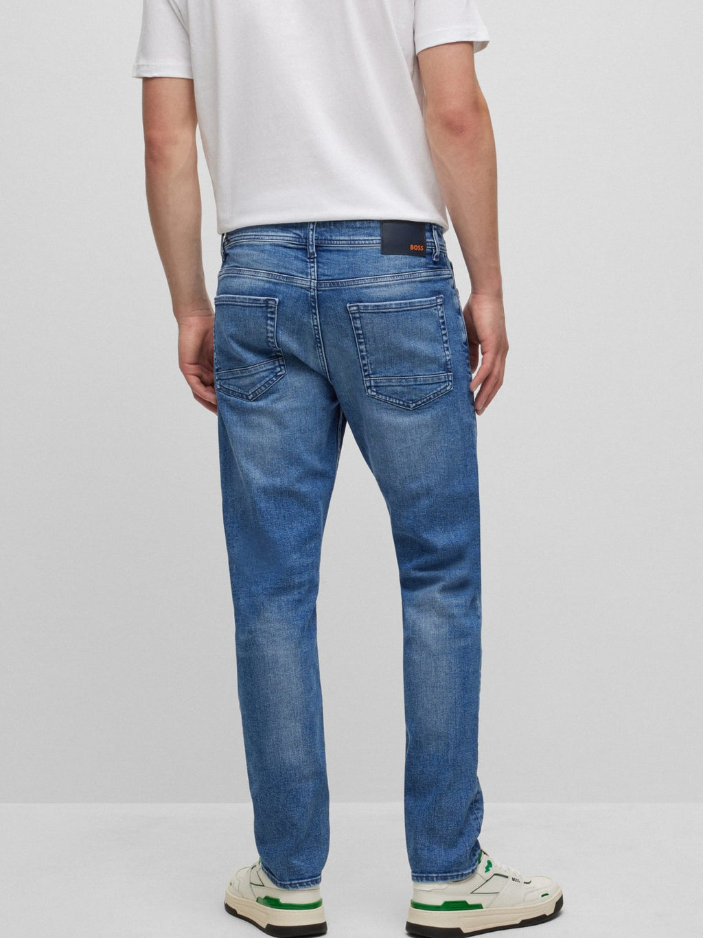 Mens Bright Blue Taber BC Slim Jean