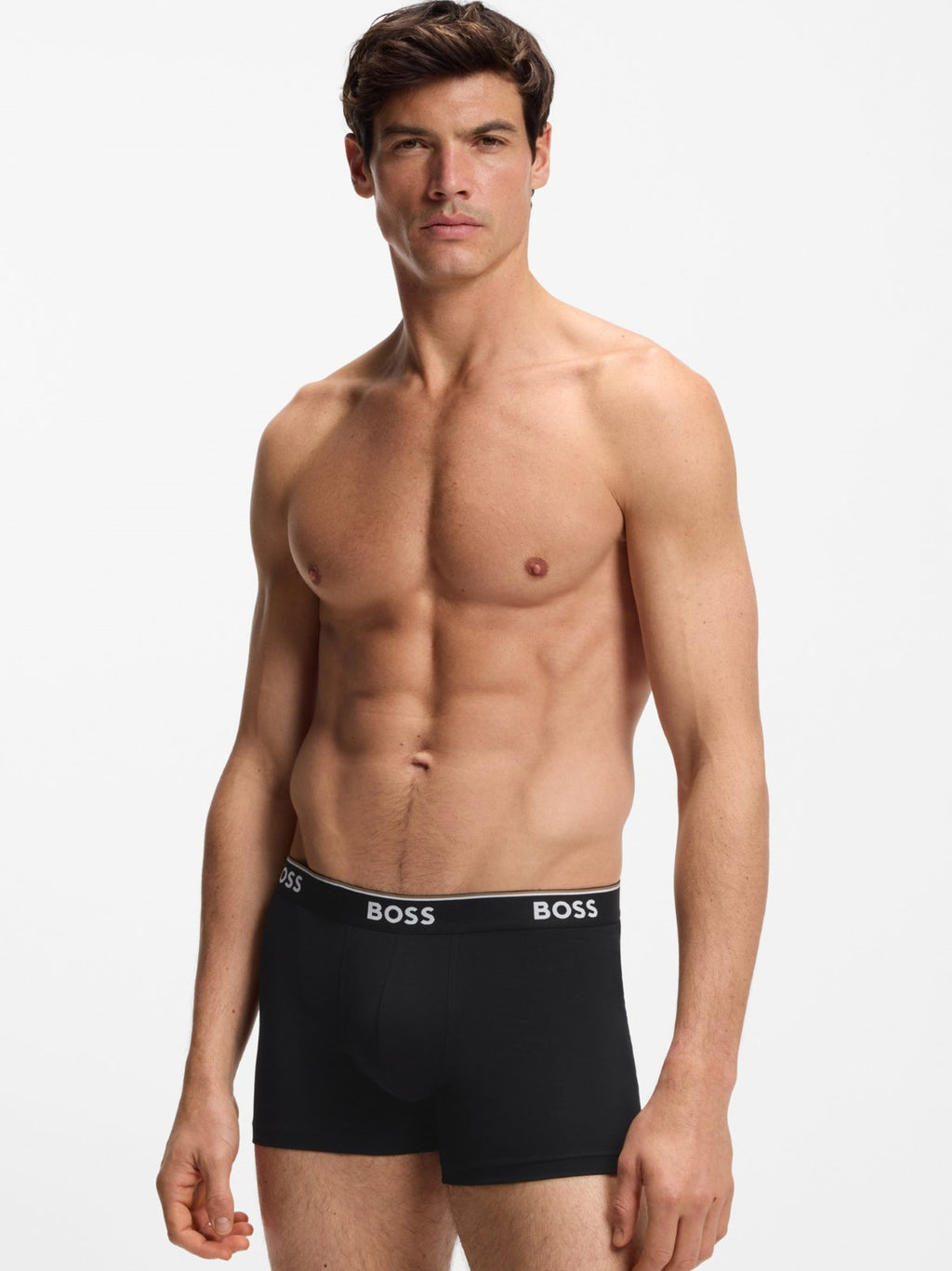 Mens Black 3-Pack Power Boxer