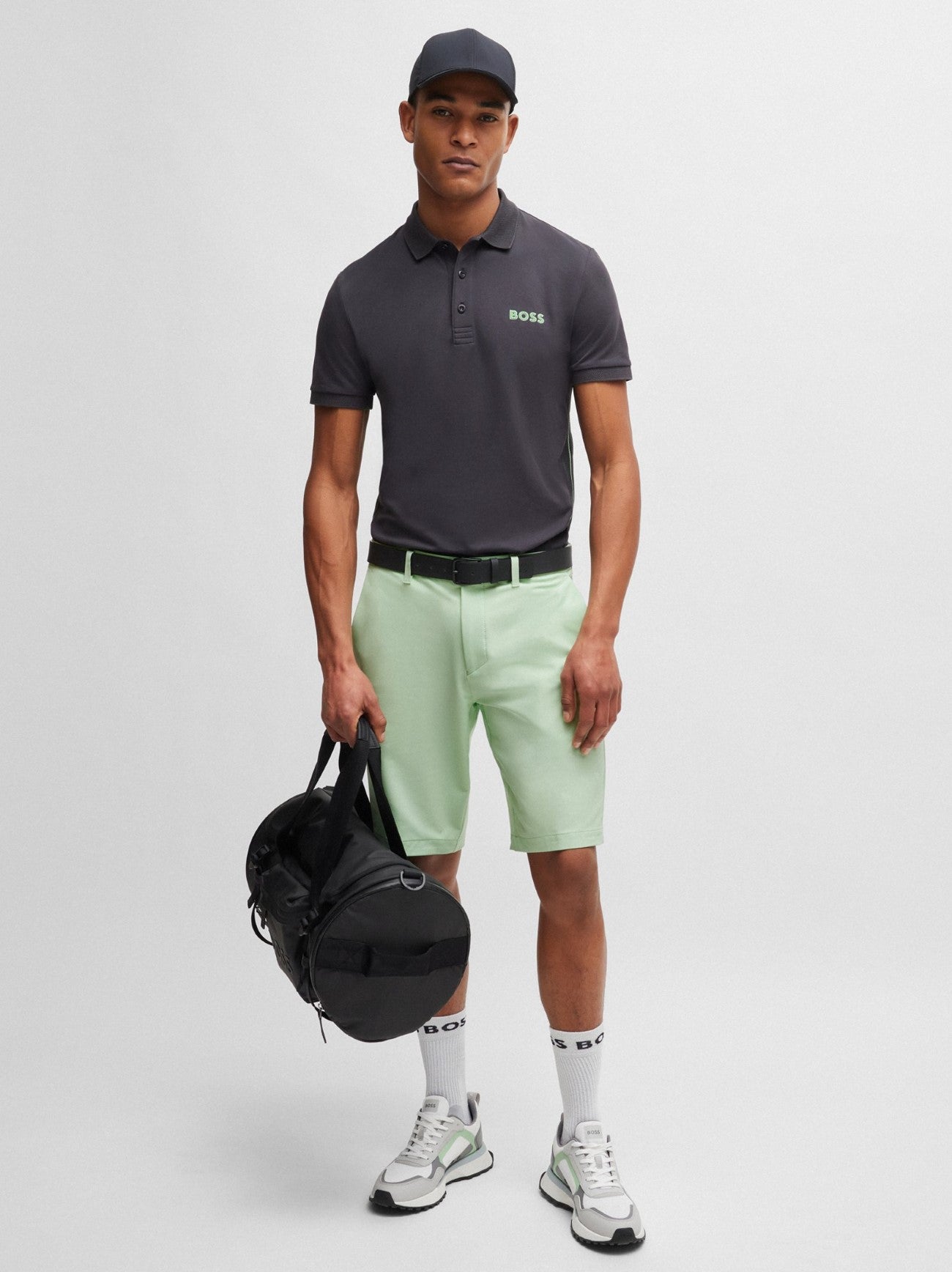 Mens Open Green Commuter Short