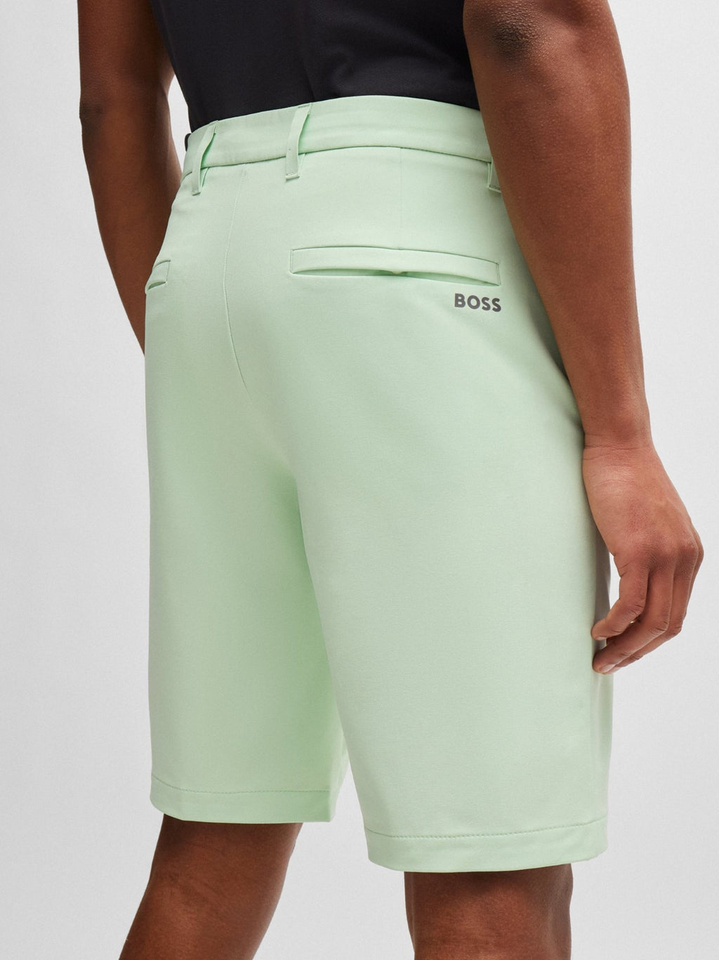 Mens Open Green Commuter Short