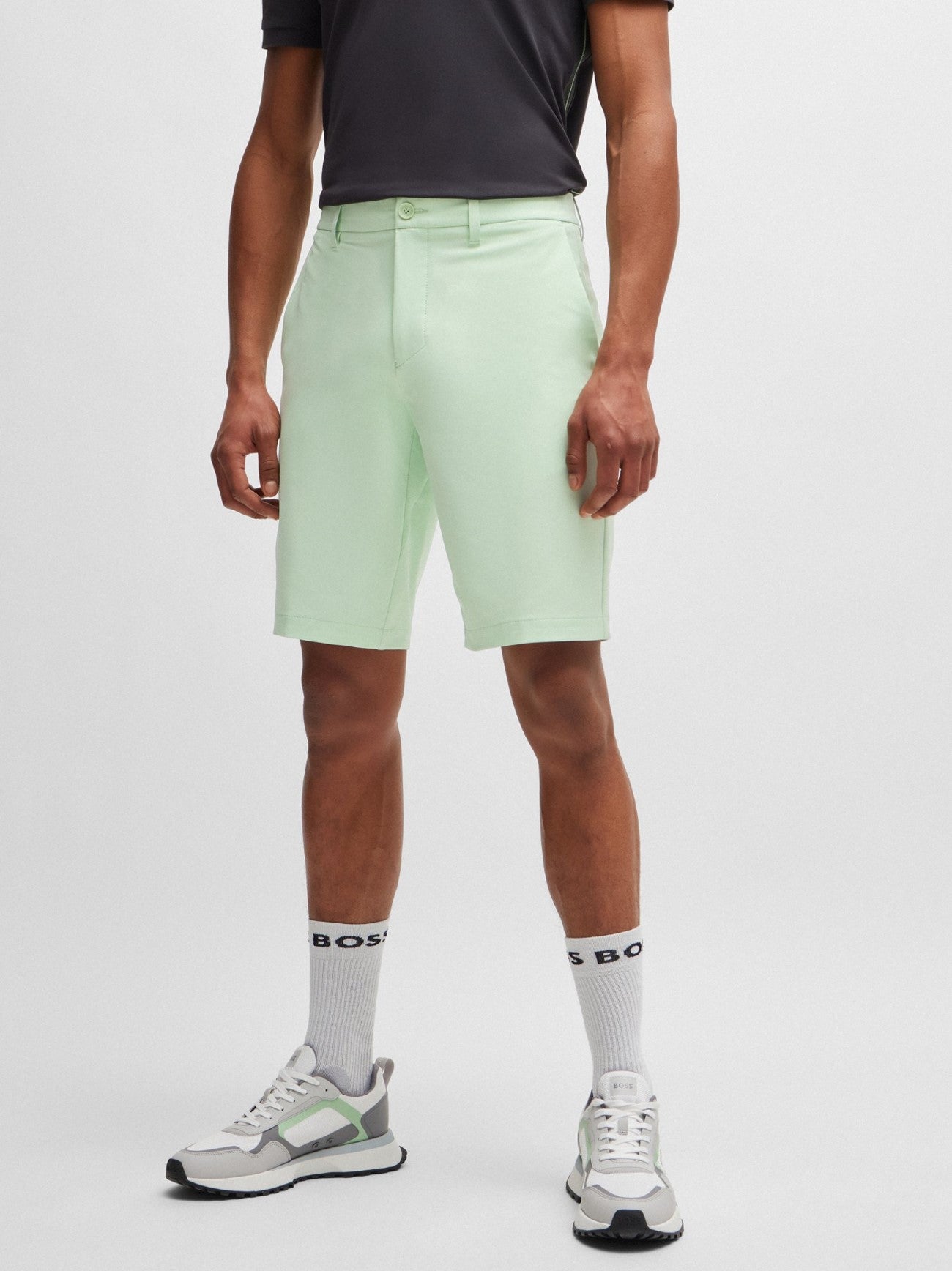 Mens Open Green Commuter Short