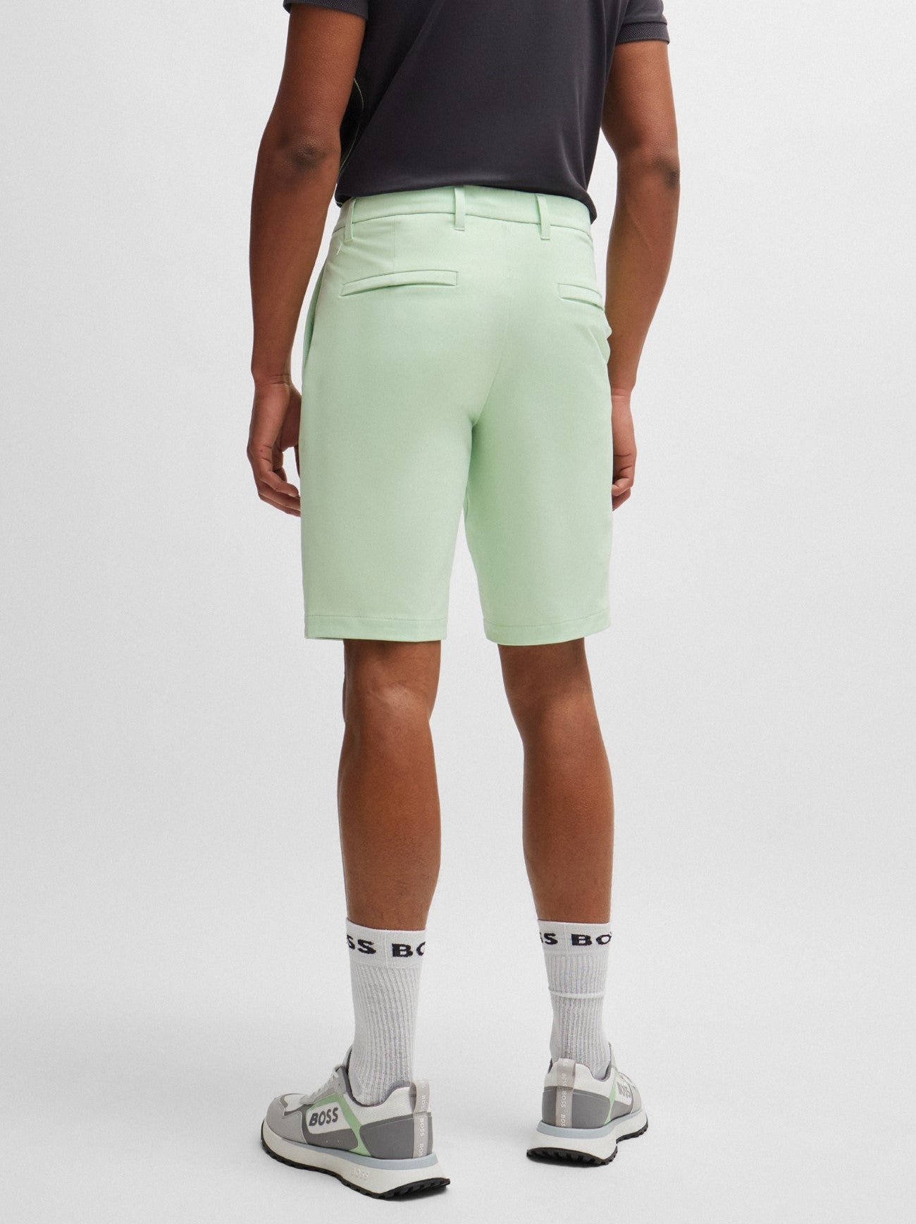 Mens Open Green Commuter Short