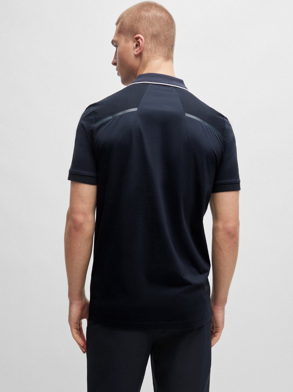 Mens Dark Blue Philix Polo Shirt