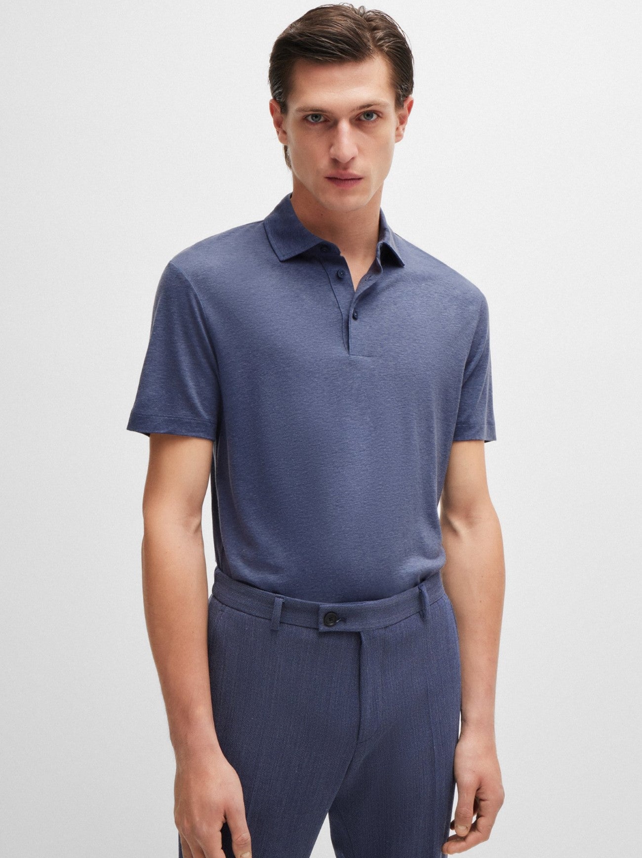 Mens Navy Pitton 62 Polo Shirt