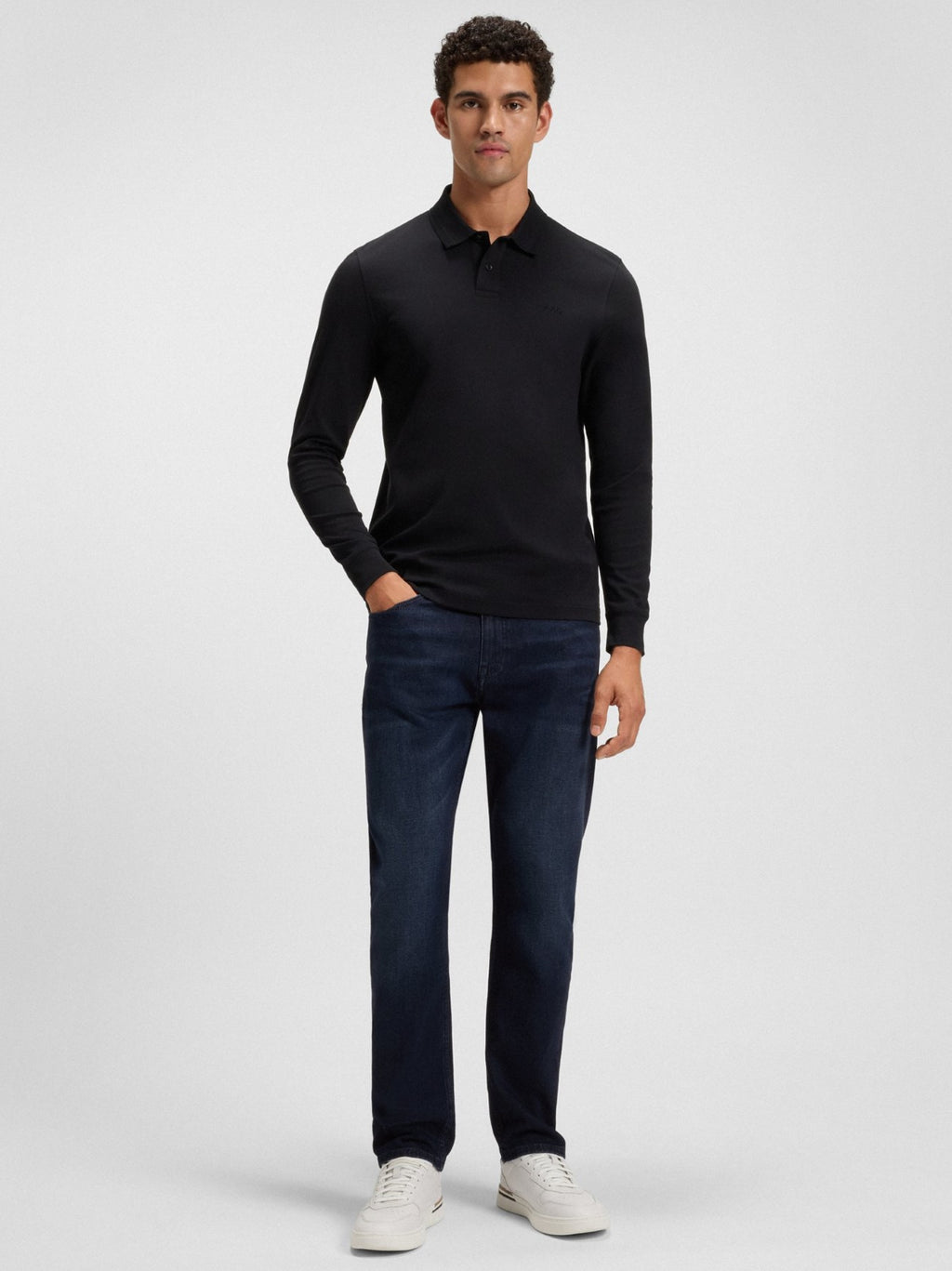 Mens Dark Blue Delaware Slim Jean