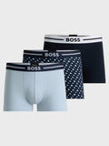 Mens Assorted 3-Pack Bold Design Trunk