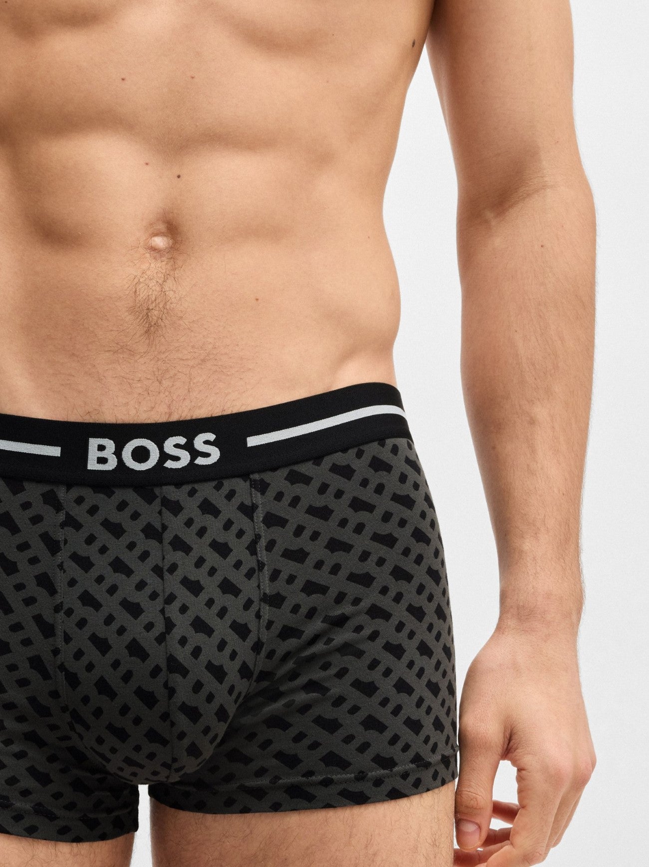 Mens Assorted 3-Pack Bold Design Trunk