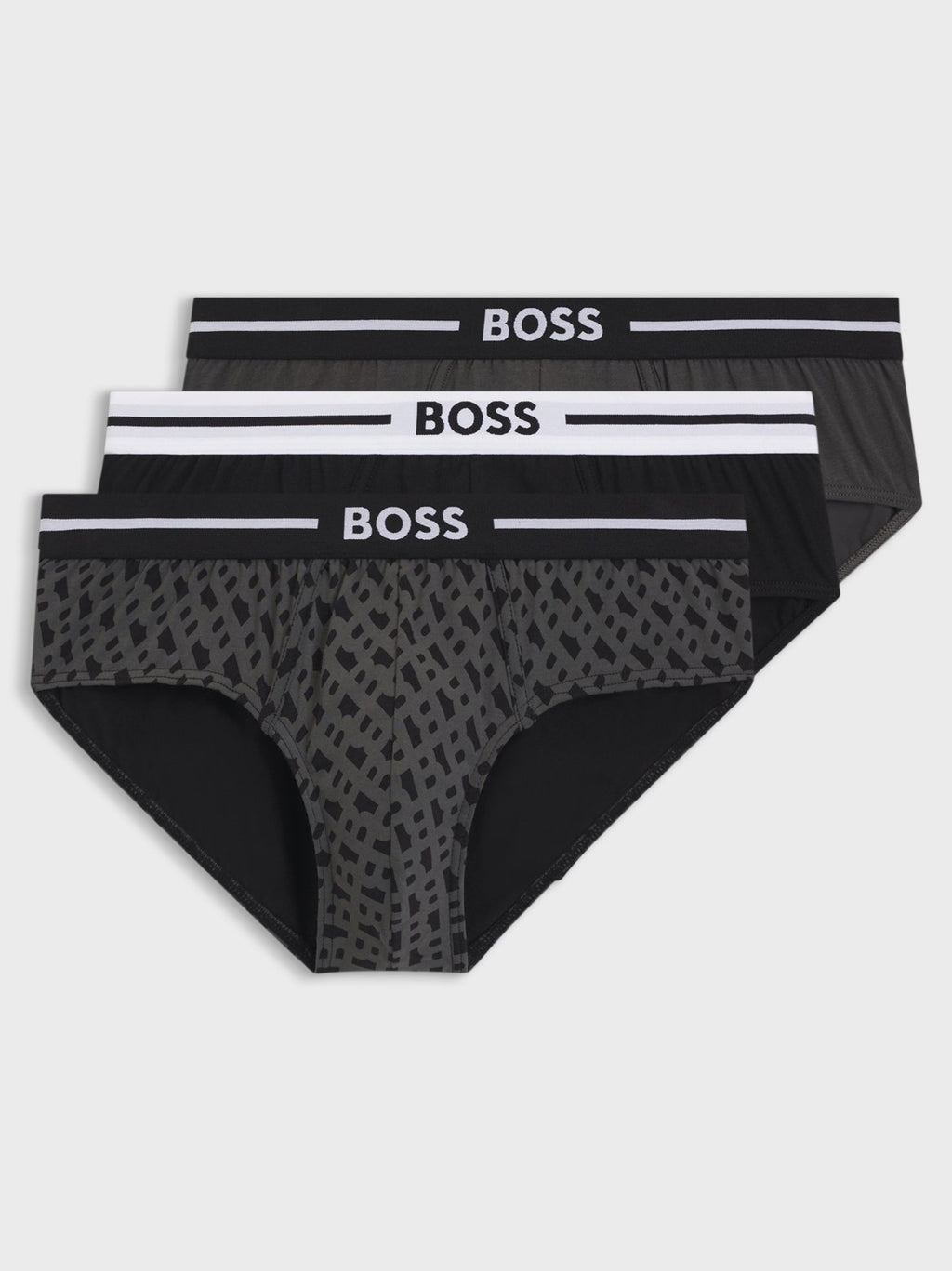 Mens Assorted 3-Pack Bold Design Boxer