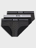 Mens Assorted 3-Pack Bold Design Boxer