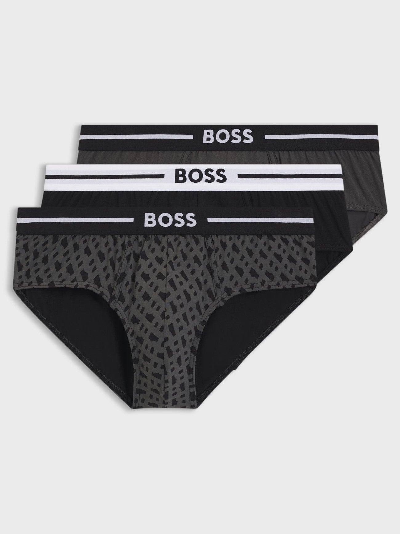 Mens Assorted 3-Pack Bold Design Boxer