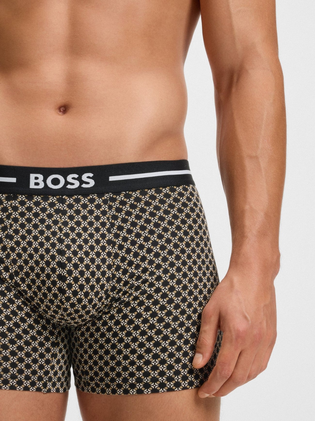 Mens Assorted 3-Pack Bold Design Boxer