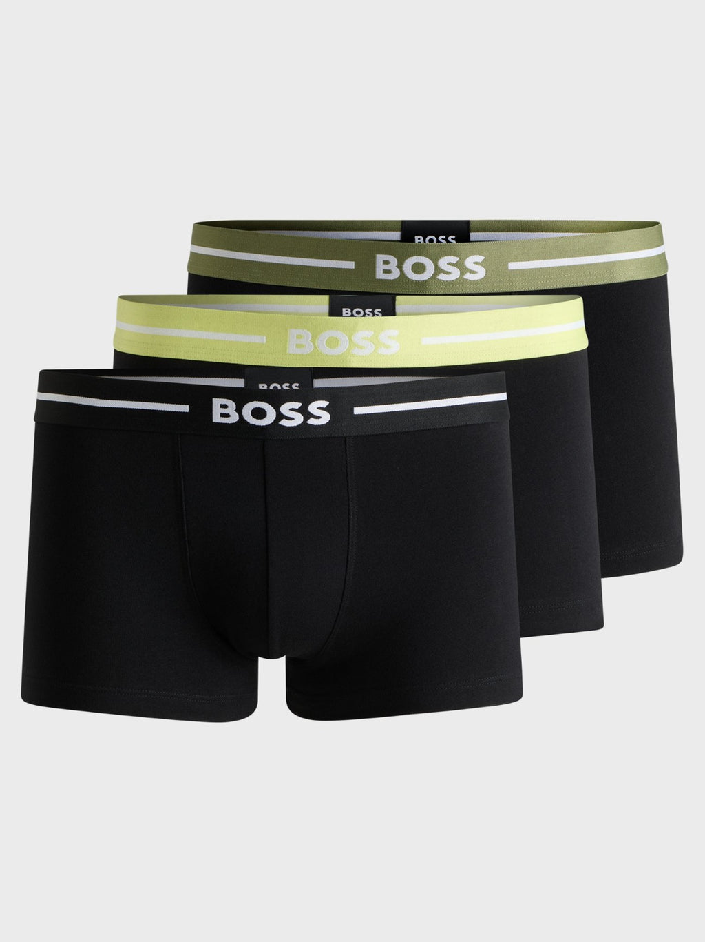 Mens Assorted 3-Pack Bold Trunk