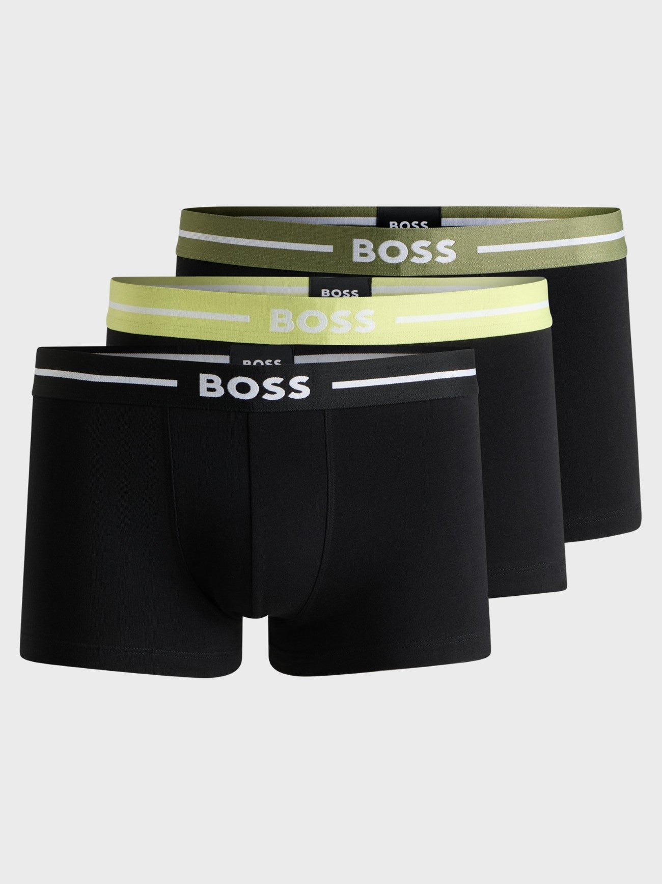 Mens Assorted 3-Pack Bold Trunk