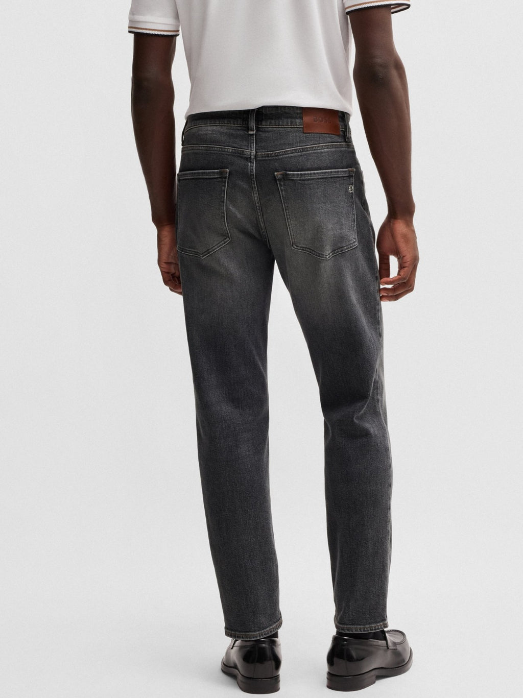 Mens Charcoal Maine Slim Jean