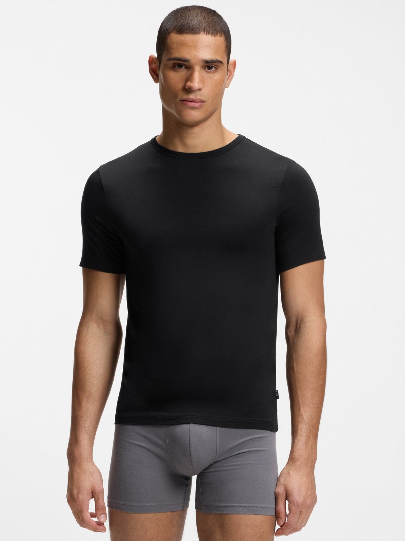 Mens Assorted 3-Pack Bamboo Blend T-Shirt