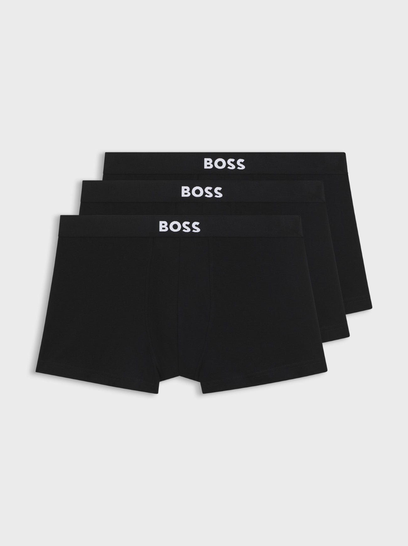 Mens Black 3-Pack Boxer