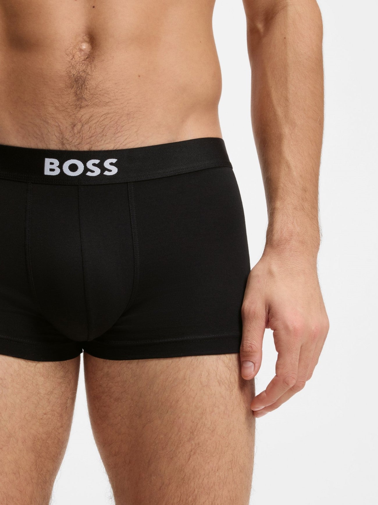 Mens Black 3-Pack Boxer