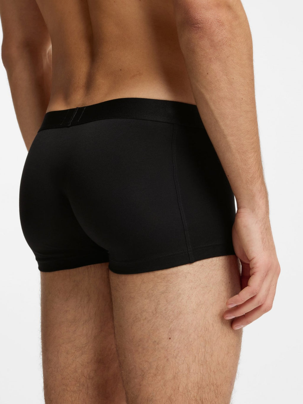 Mens Black 3-Pack Boxer