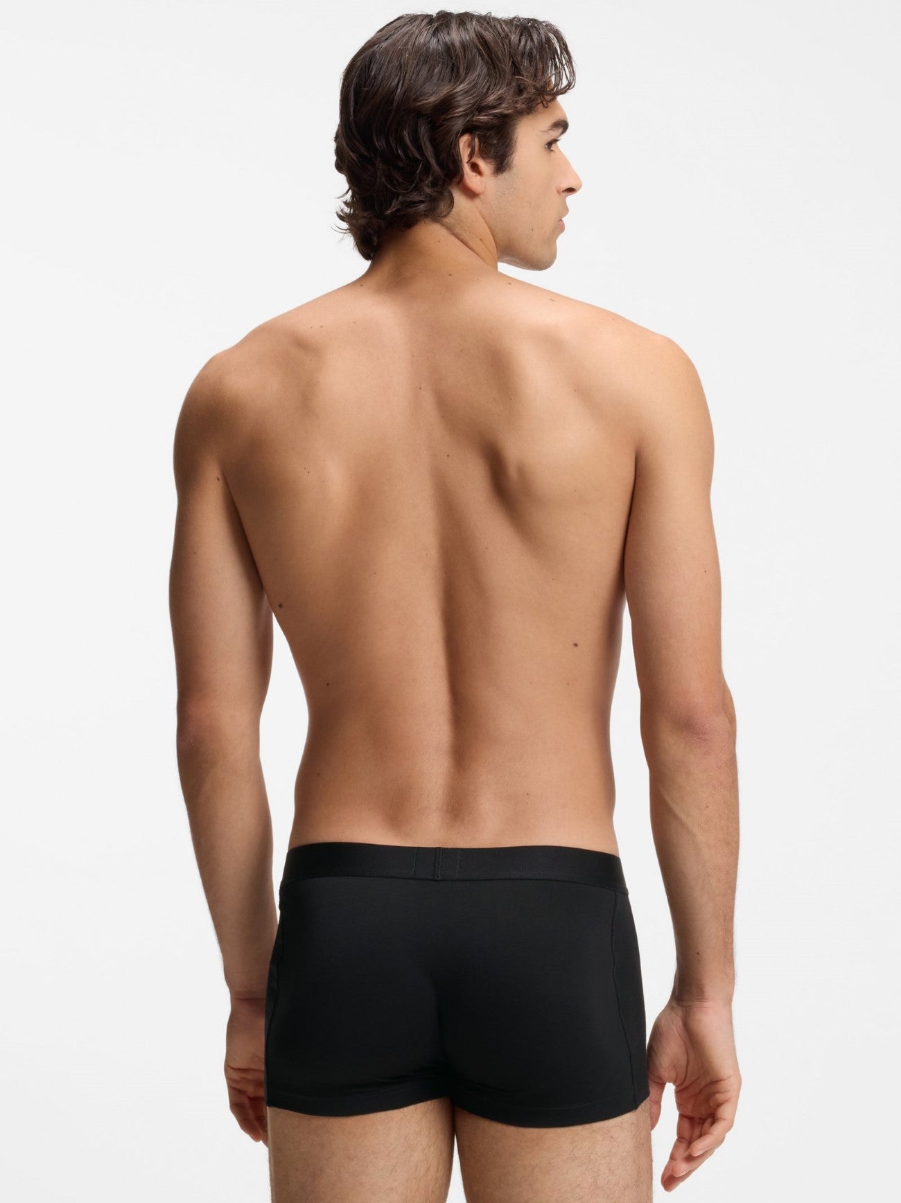 Mens Black 3-Pack Boxer
