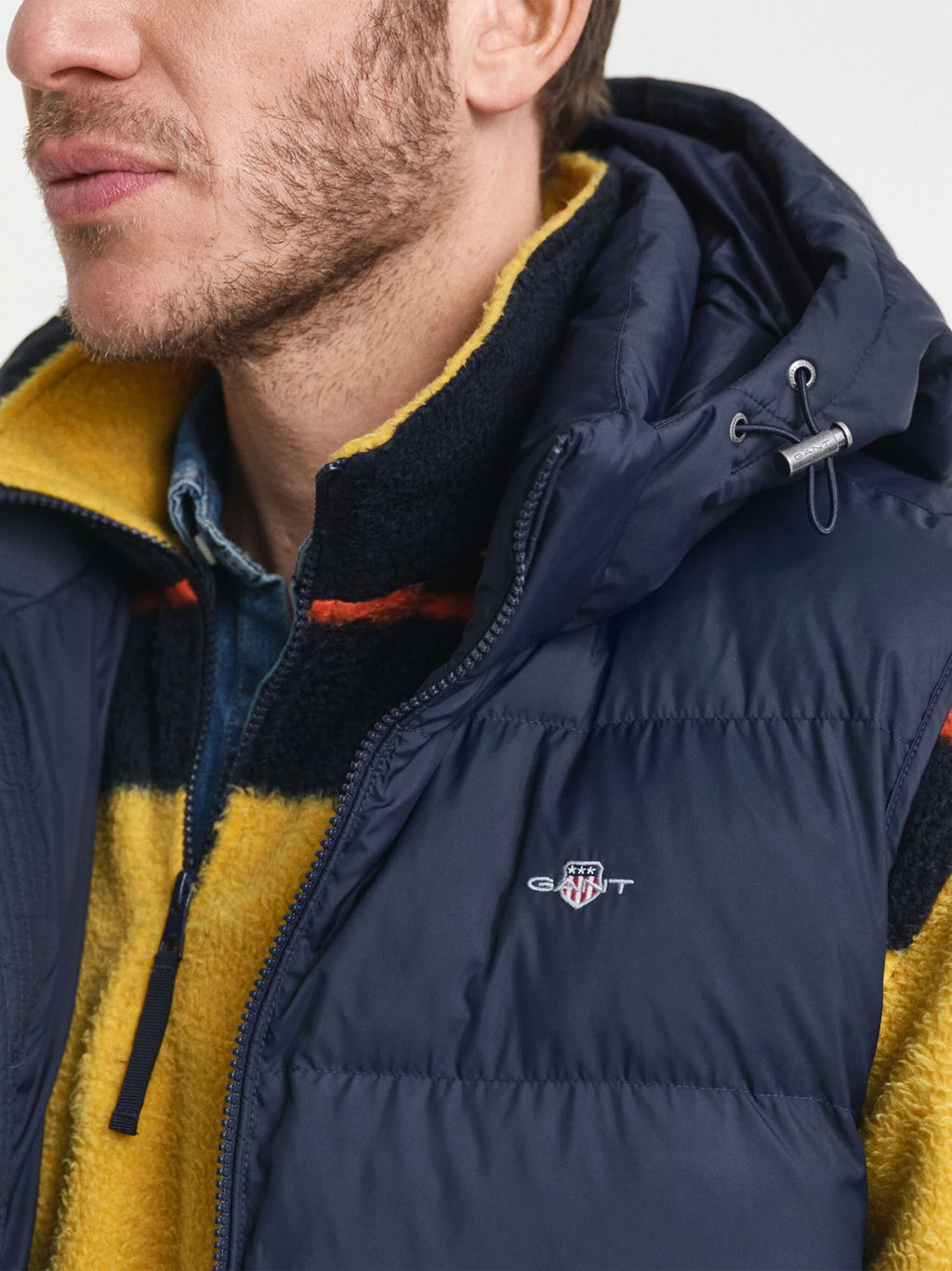 Mens Evening Blue Active Cloud Gilet