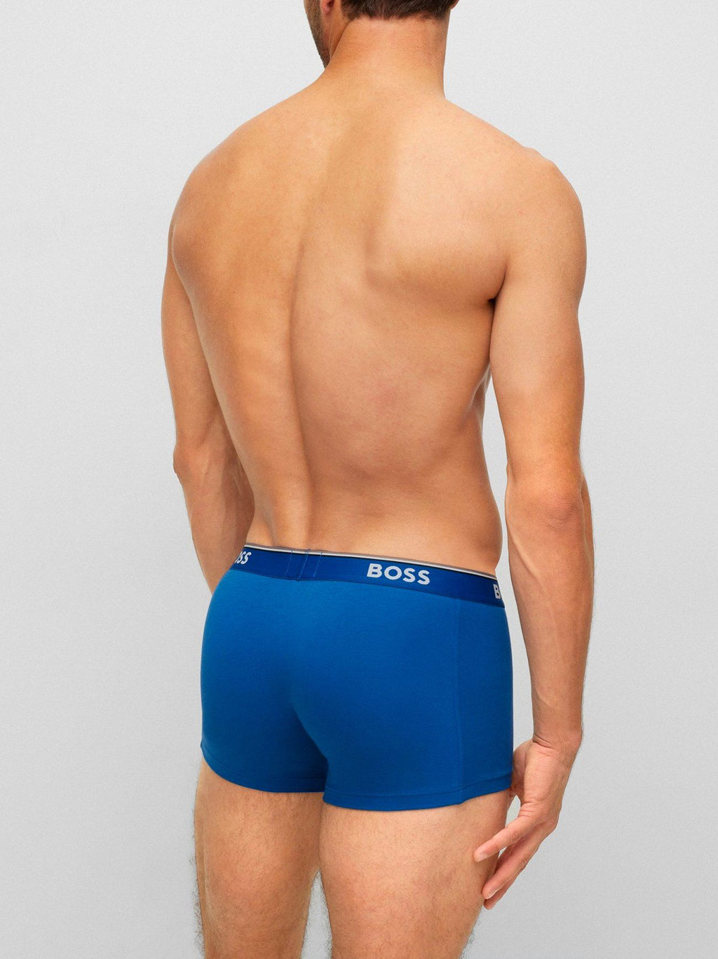 Mens Open Blue 3-Pack Power Trunk