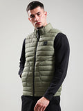 Mens Khaki Oakdale Bubble Gilet