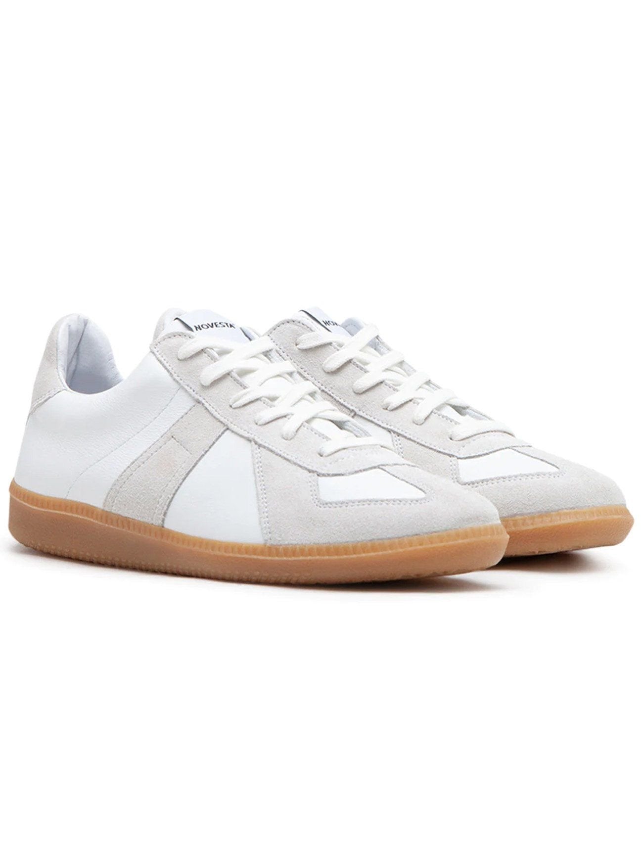 Mens White Transparent Gat Trainer