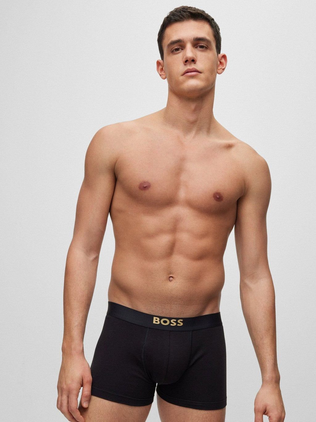 Mens Black T-Shirt & Trunk Gift Set
