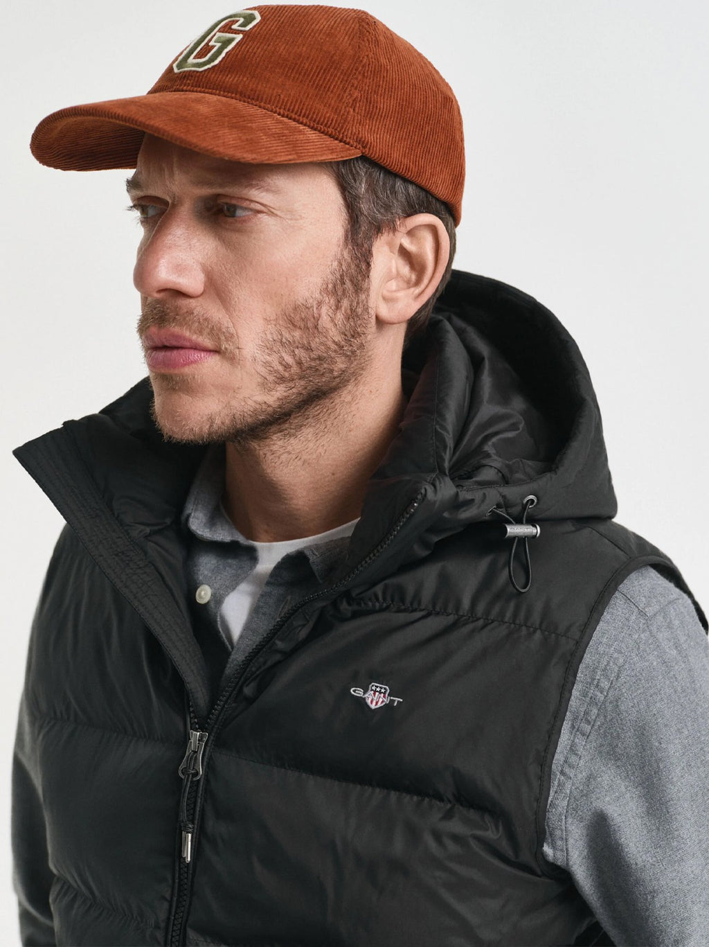 Mens Black Active Cloud Gilet