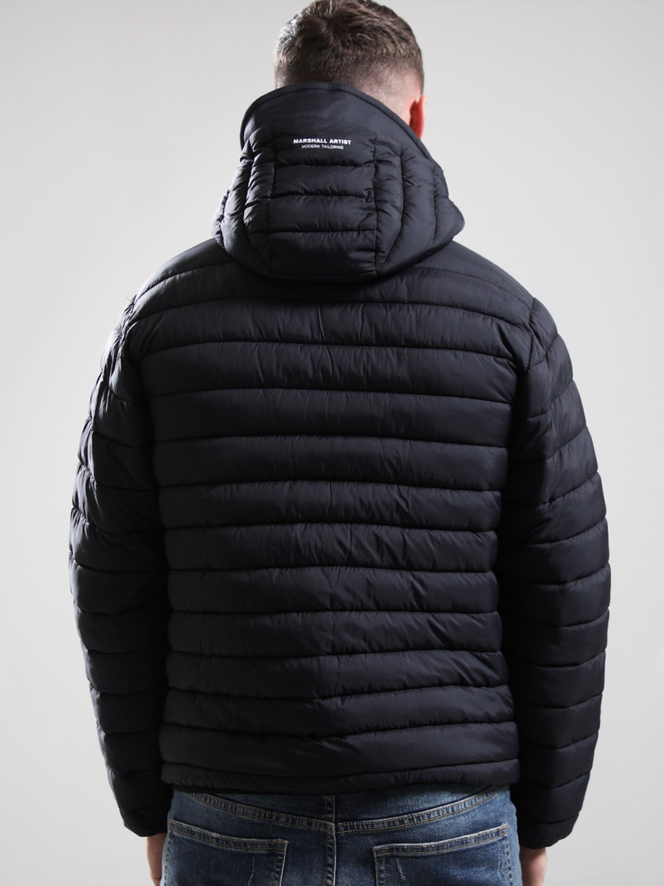 Mens Black Ashdale Bubble Jacket