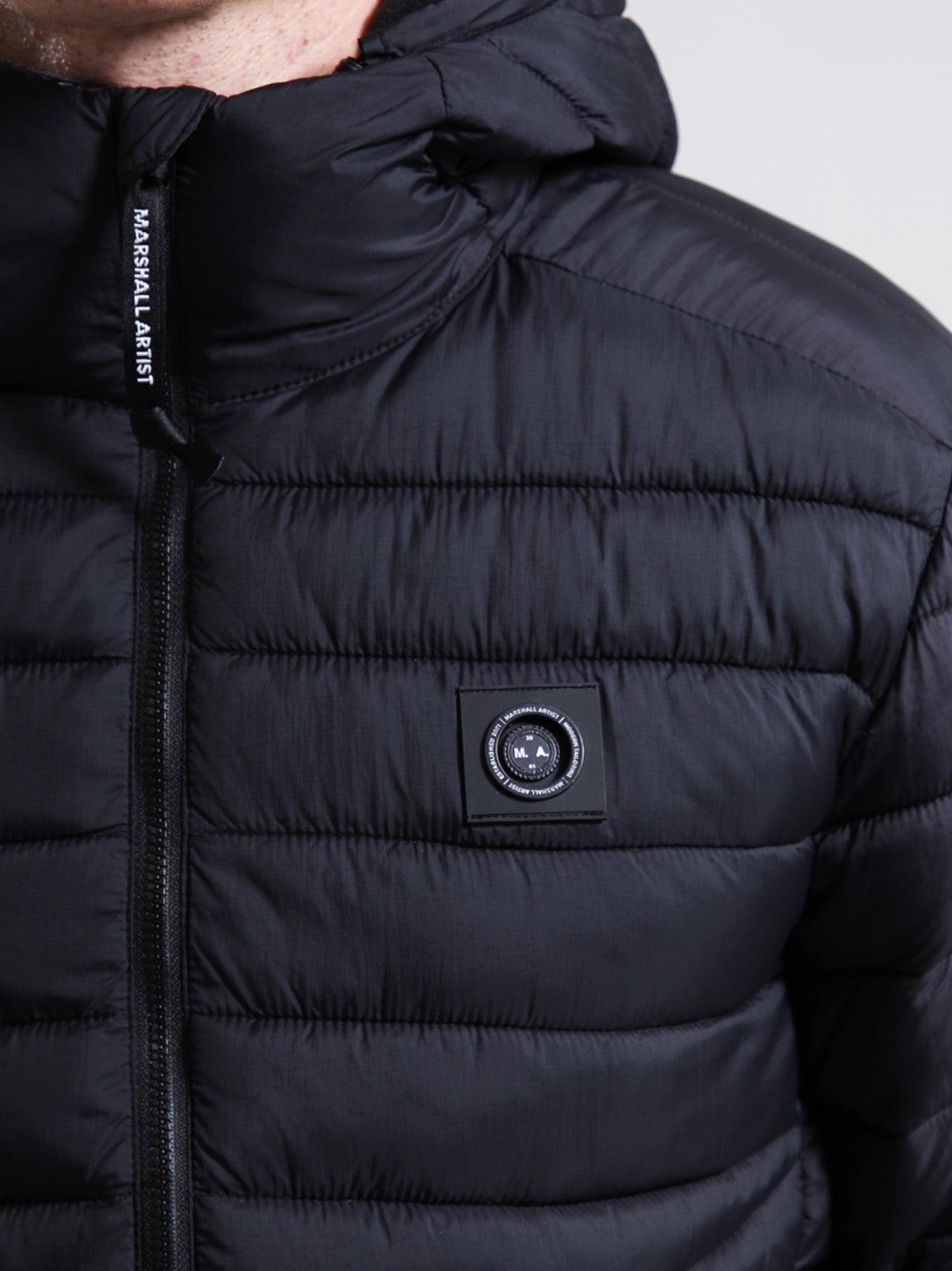 Mens Black Ashdale Bubble Jacket