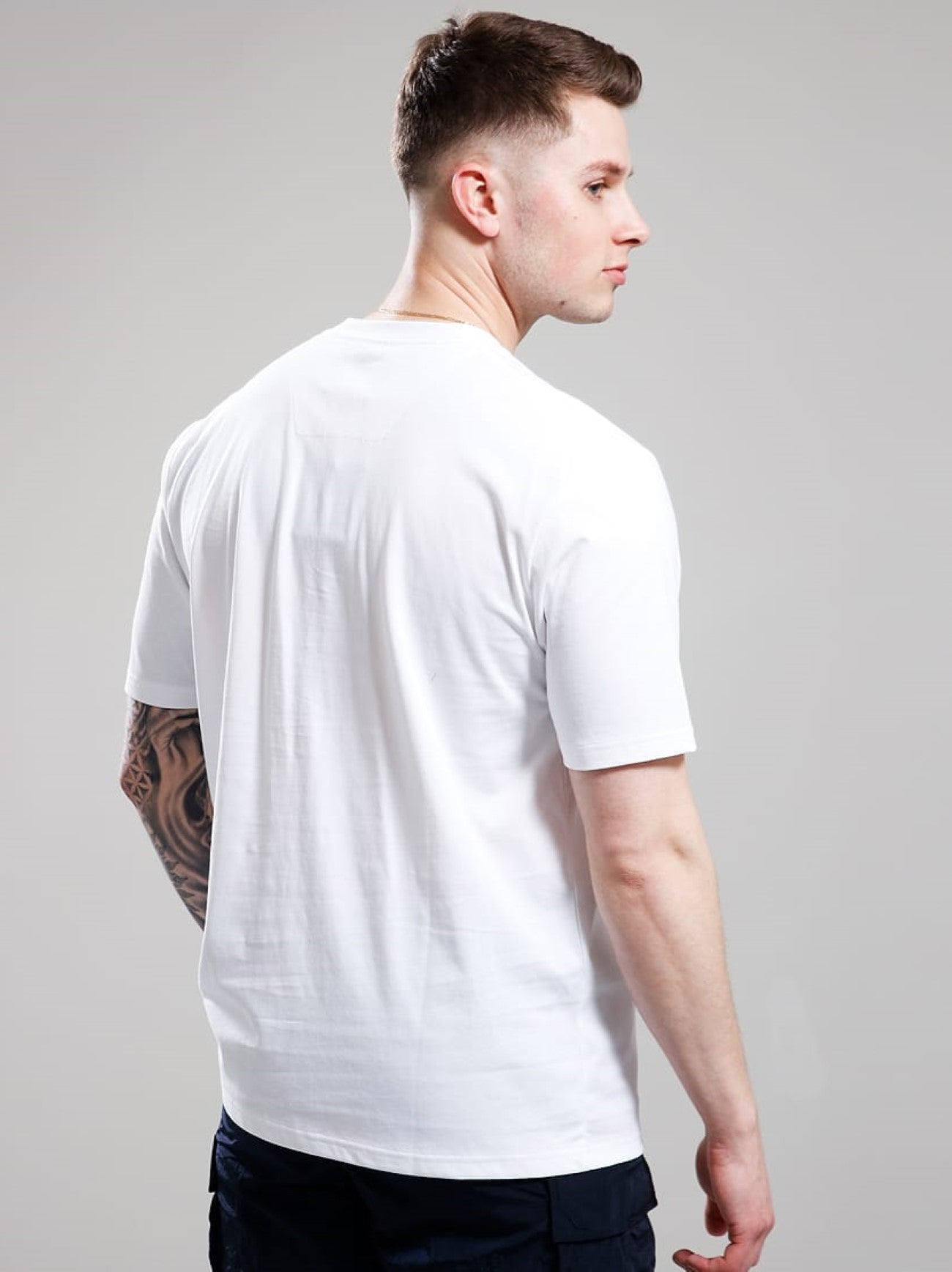 Mens White Delta T-Shirt