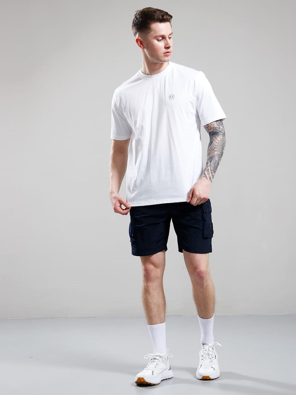 Mens White Delta T-Shirt