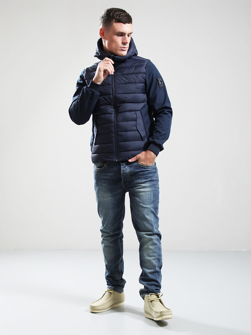 Mens Navy Forsetti Jacket