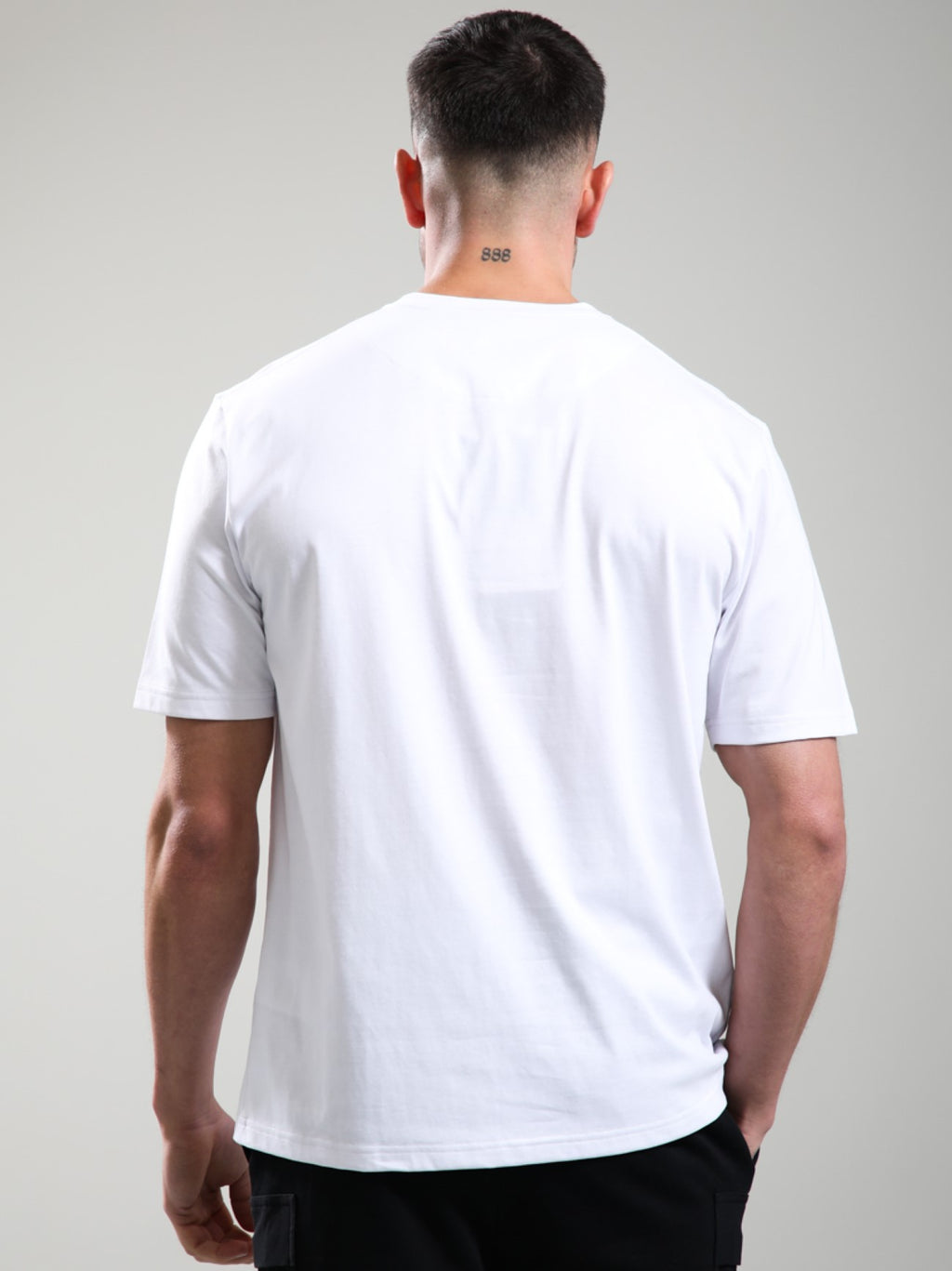 Mens White Kyoto Pocket T-Shirt