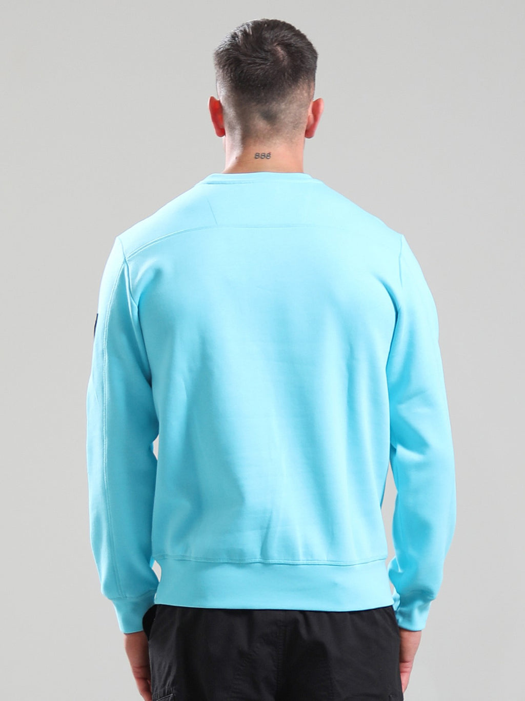 Mens Scuba Blue Siren Crew Neck Sweatshirt