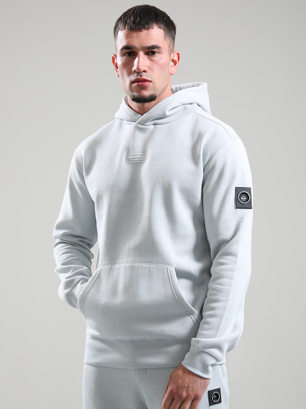Mens Ghost Grey Siren Oth Hoodie