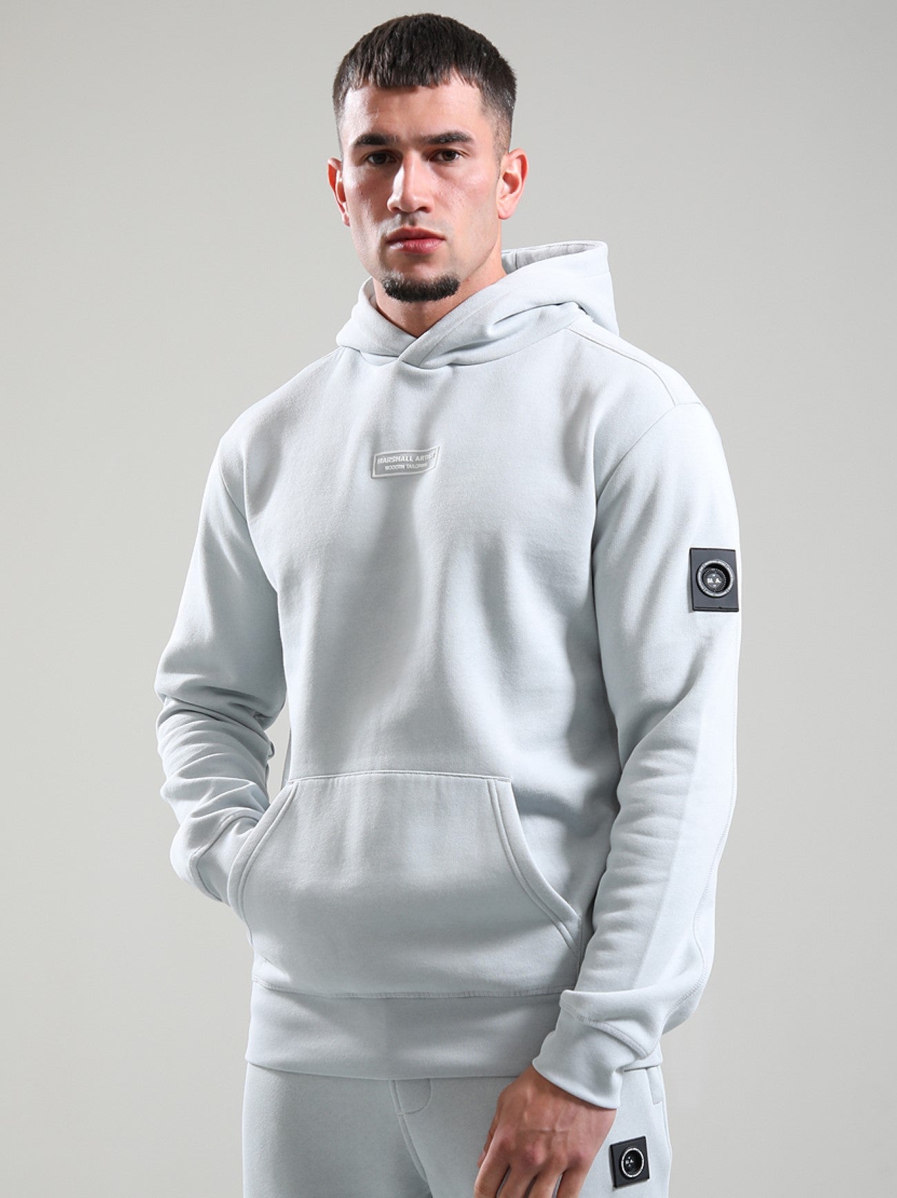 Mens Ghost Grey Siren Oth Hoodie