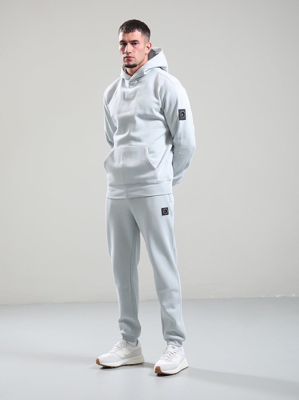 Mens Ghost Grey Siren Oth Hoodie