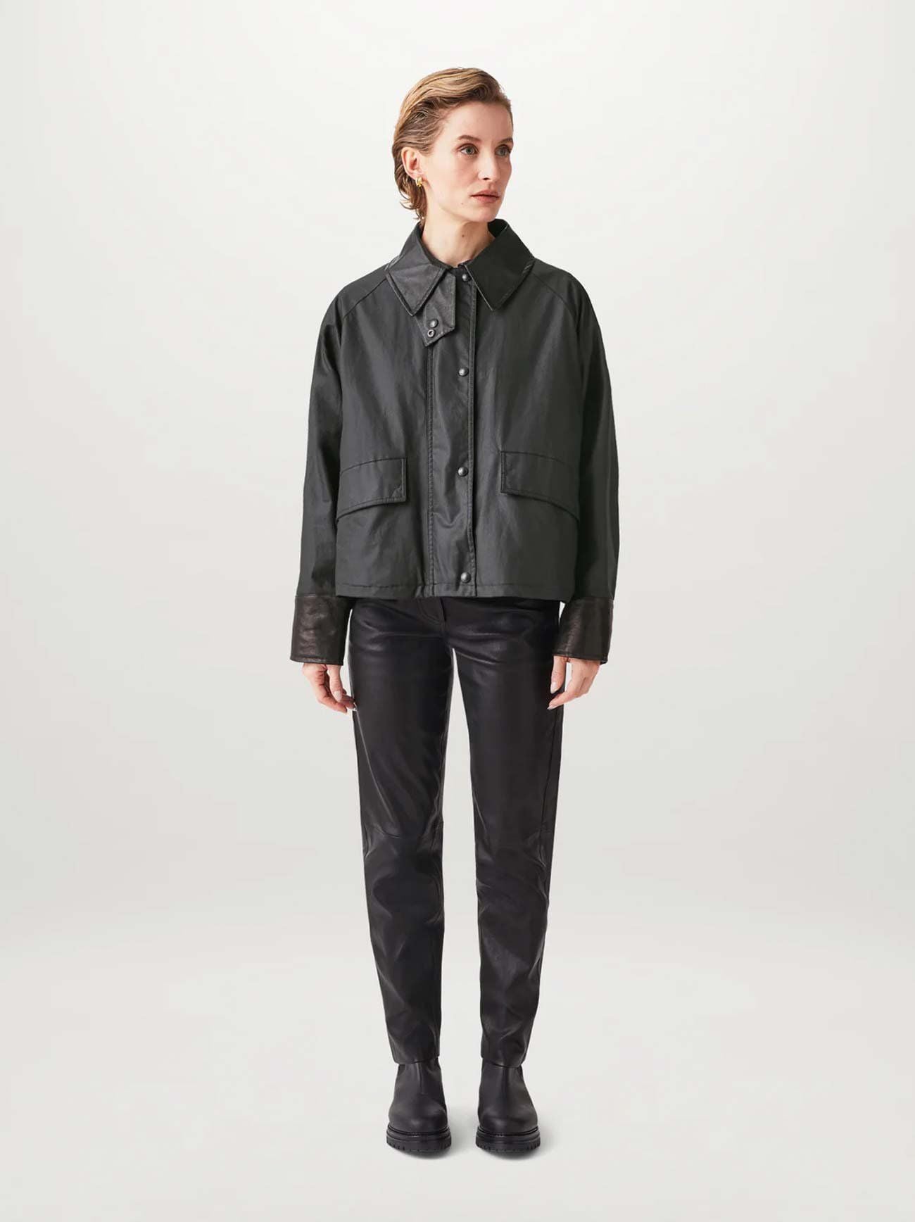 Womens Black Iris Jacket