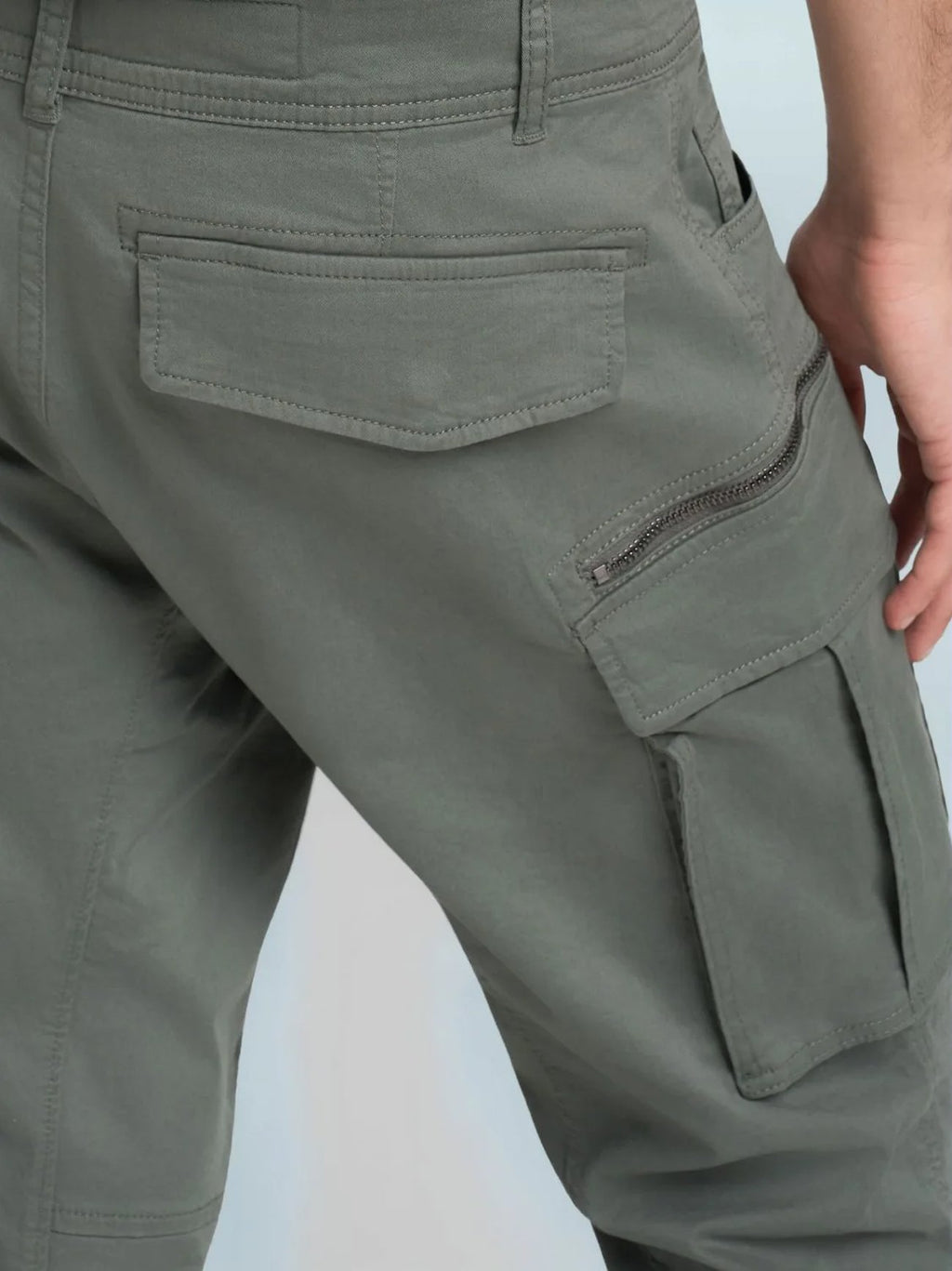 Mens Aviator Green Joe Cargo Pant