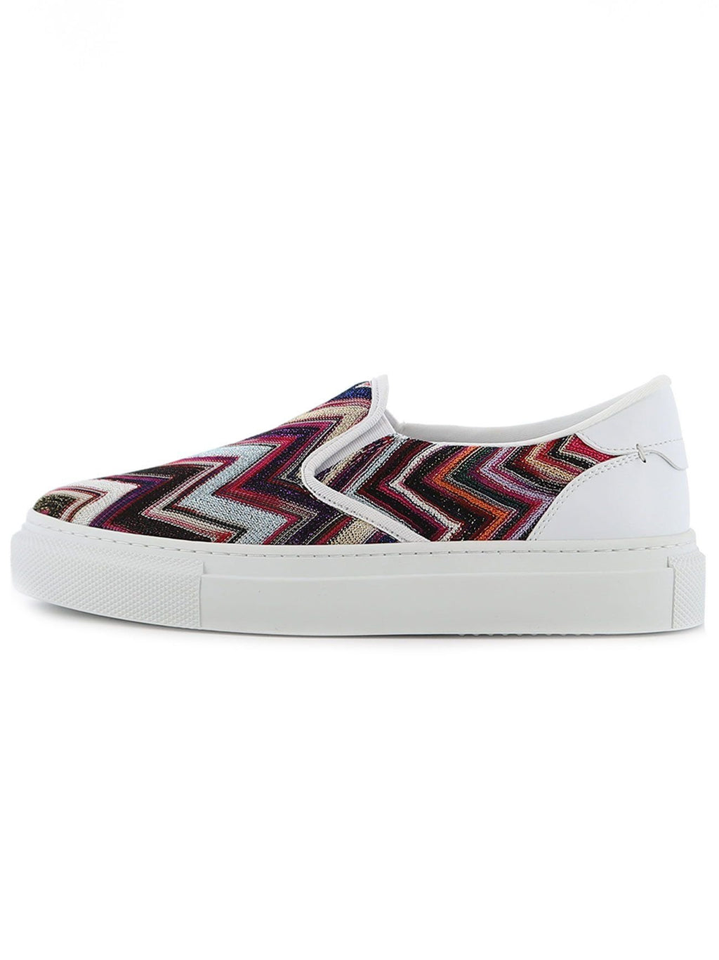 Womens Multicoloured Slip-On Trainer