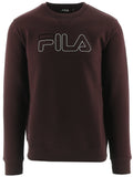 Mens Tawny Port Jude Graphic Logo Sweatshirt