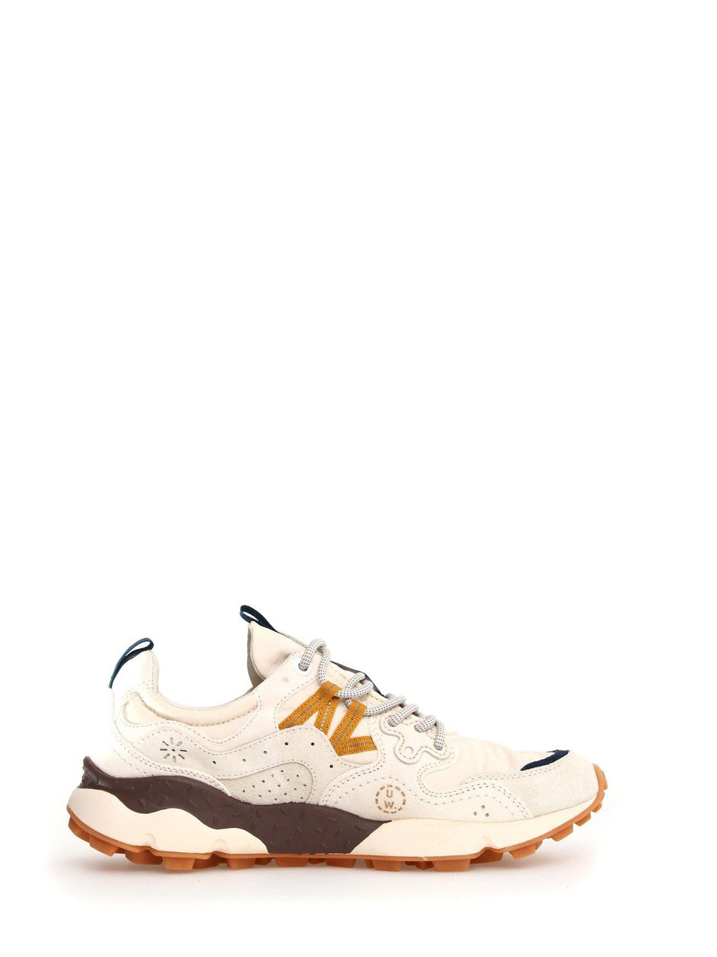 Unisex Ecru Light Brown Yamano 3 Trainer